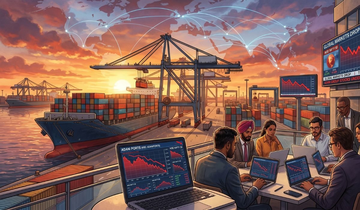 Adani Ports Share Price Falling 2026: From ₹1,584 to ₹1,422 — 5 Real Reasons Behind the Drop and What Analysts Are Saying