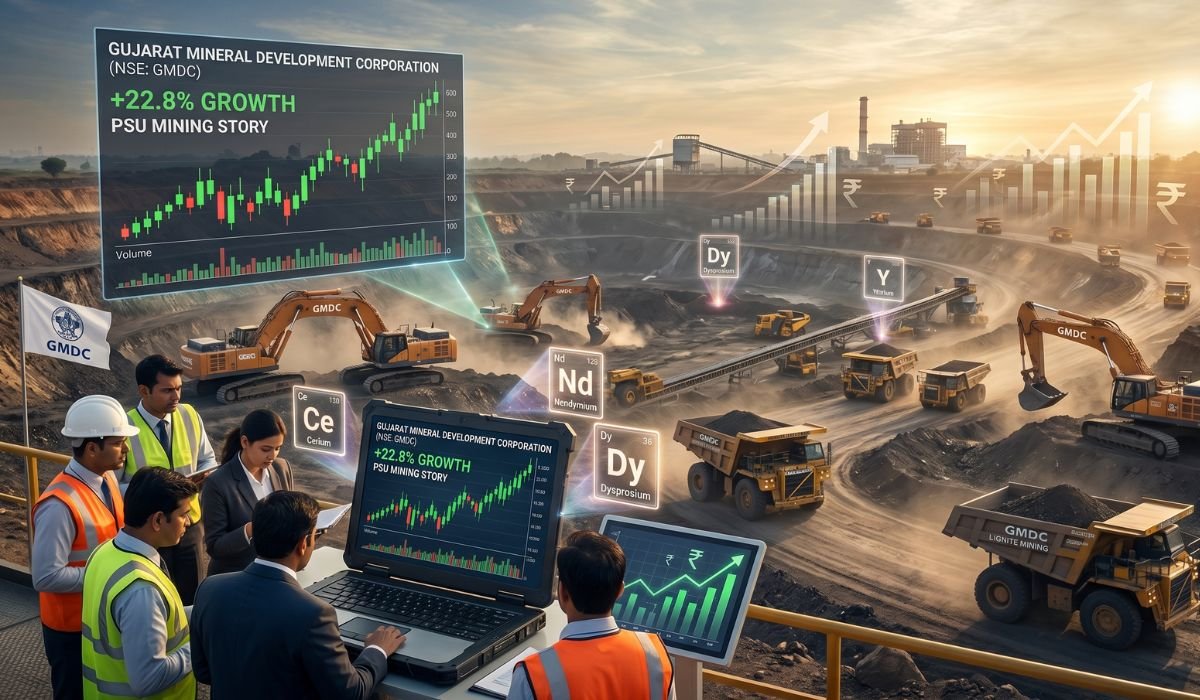 GMDC Share Price Today (April 2026): Up 118% in One Year — But One Brokerage Sees 60% Downside. Who Is Right