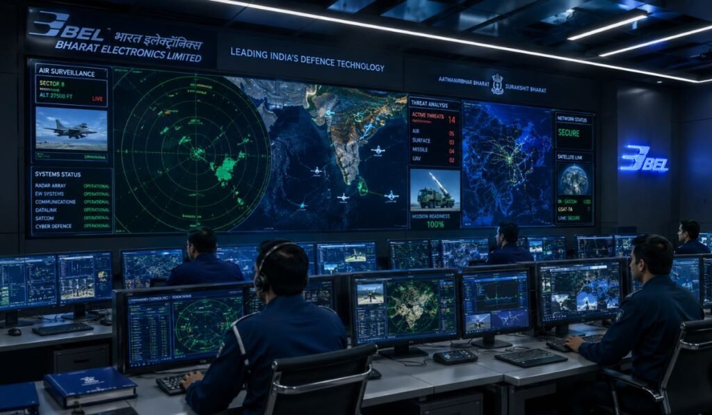 BEL Share Price Today (May 2026): ₹74,000 Crore Order Book, Operation Sindoor Tailwind, Goldman Sachs Target ₹475 — Is Bharat Electronics India's Best Defence Bet?