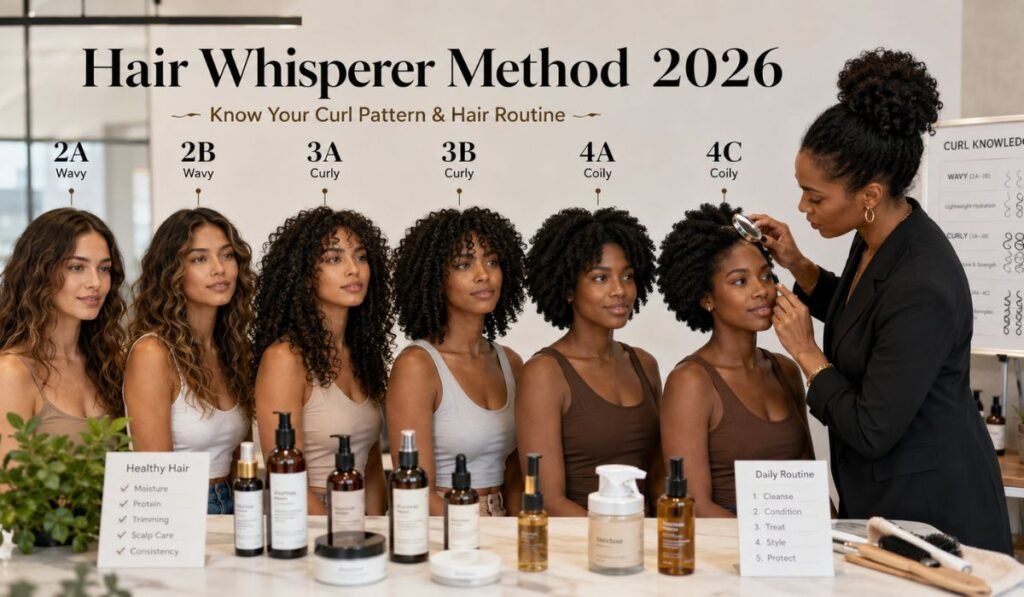 Hair Whisperer How to Become Your Own Hair Expert — Curl Patterns, Routines, Products and the HairCamp Method
