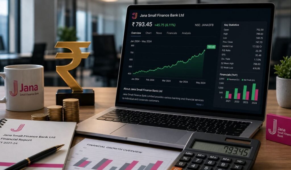 Jana Small Finance Bank Share Price 2026