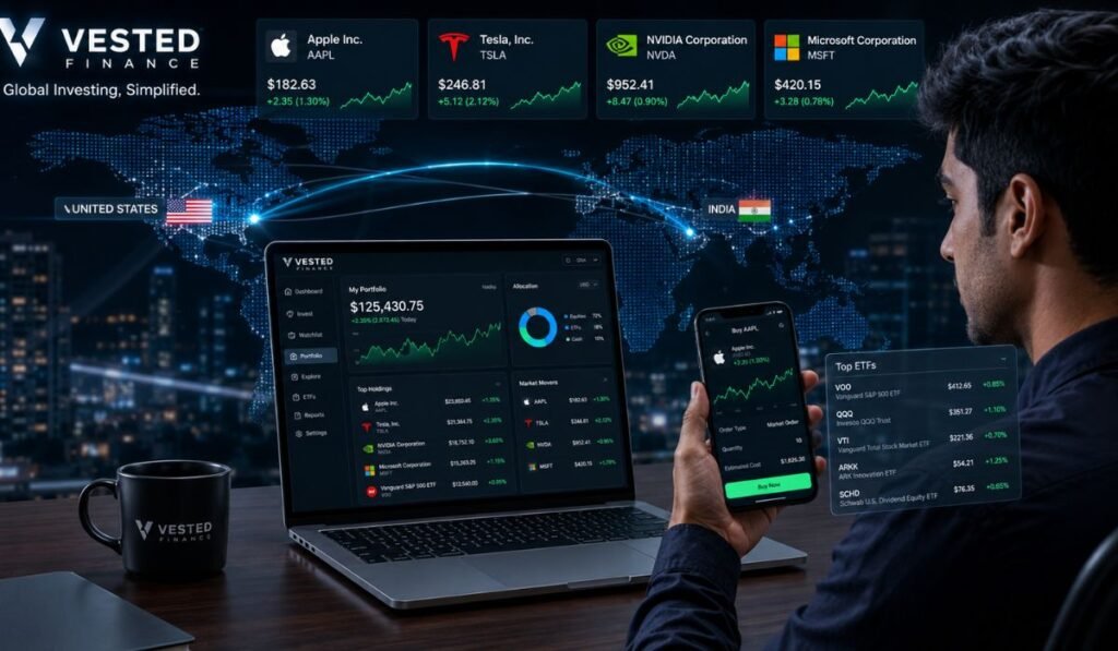 Vested Finance Review 2026: Invest in Apple, Tesla & OpenAI From India
